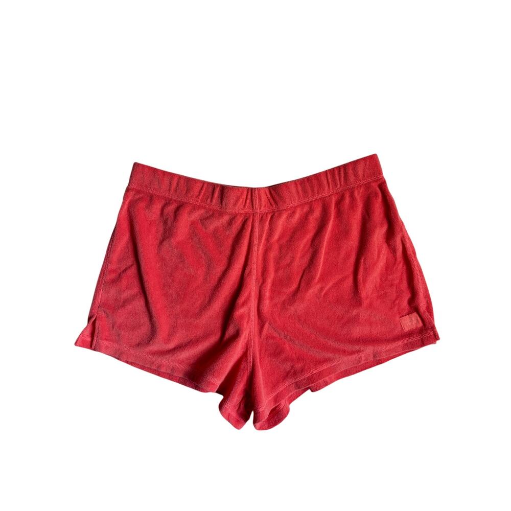 Savage x Fenty Terry Cloth Shorts (Coral) - Size XL